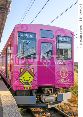Shimane/Izumo Ichibata Train Matchmaking Train Shimanekko-go II 110966021