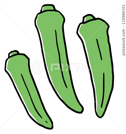 Okra single color Okra single color 110966101