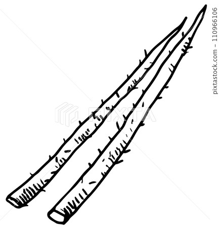 牛蒡線描 110966106