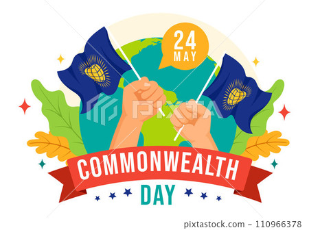 Commonwealth Day Vector Illustration on 24 may of Helps Guide Activities by Commonwealths Organizations with Waving Flag in Flat Cartoon Background Commonwealth Day Vector Illustration on 24 may of Helps Guide Activities by Commonwealths Organizations with Waving Flag in Flat Cartoon Background 110966378