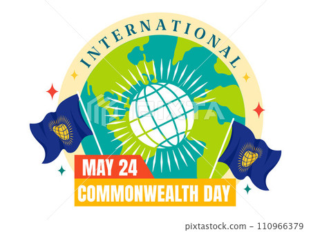 Commonwealth Day Vector Illustration on 24 may of Helps Guide Activities by Commonwealths Organizations with Waving Flag in Flat Cartoon Background Commonwealth Day Vector Illustration on 24 may of Helps Guide Activities by Commonwealths Organizations with Waving Flag in Flat Cartoon Background 110966379