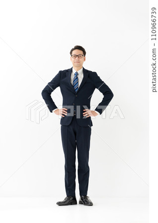 Male businessman in a suit Male businessman in a suit 110966739
