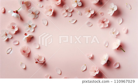 櫻花日式圖案和服橫幅素材 櫻花日式圖案和服橫幅素材 110967029