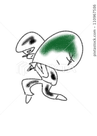 復古小偷插畫 110967586