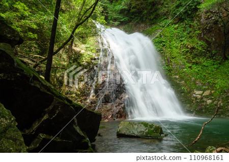 Summer Banko Valley and Fubuki Falls 110968161