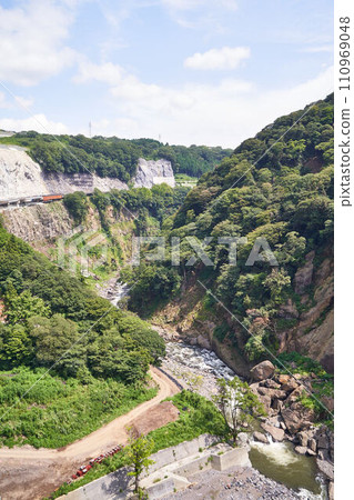 從熊本縣朝陽橋眺望的景色 110969048