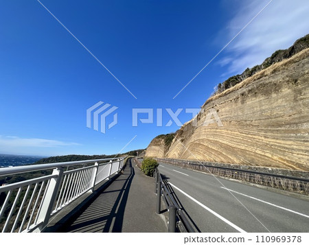 伊豆大島重要地質斷面及環島道路 110969378