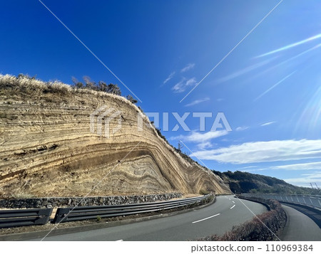 伊豆大島重要地質斷面及環島道路 伊豆大島重要地質斷面及環島道路 110969384