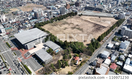 郡山市中心 - 郡山綜合體育館全景鳥瞰圖 郡山市中心 - 郡山綜合體育館全景鳥瞰圖 110971230