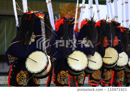 Iwate Prefecture Folk Performing Arts Performance Deer Dance 110971921