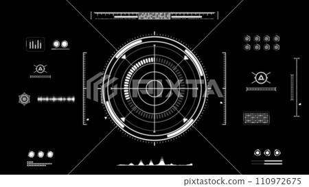 radar screen radar screen 110972675