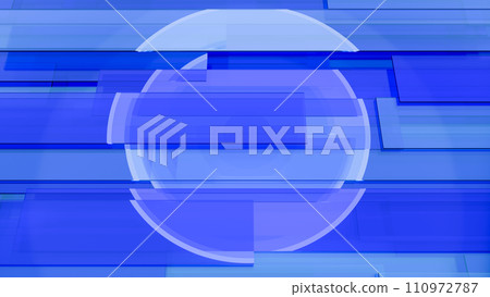 CG glass plate and round light circle background material CG glass plate and round light circle background material 110972787