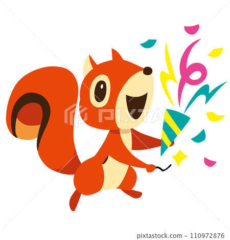 10 hand-drawn cute squirrel characters (sounding crackers) 10 hand-drawn cute squirrel characters (sounding crackers) 110972876