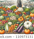 Various kinds of vegetables 110973131