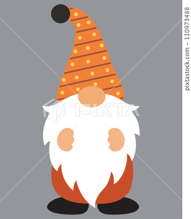 Fall Gnome Happy Fall, Thanksgiving Day, Happy Harvest, Vector Illustration File 110973488