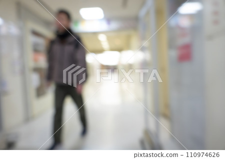 Blurred expression of downtown Blurred expression of downtown 110974626