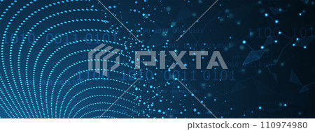 Abstract data background. Futuristic technology style. Elegant digital background for business cyber presentations. Abstract data background. Futuristic technology style. Elegant digital background for business cyber presentations. 110974980