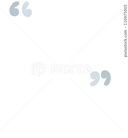 speech bubble balloon with quotation marks, icon sticker memo keyword planner text box banner, flat png transparent element design 110975005