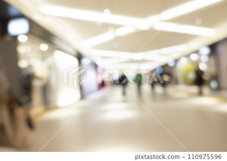 Blurred expression of downtown 110975596