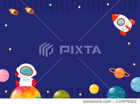 空間框架、太空人和火箭 03 110976002