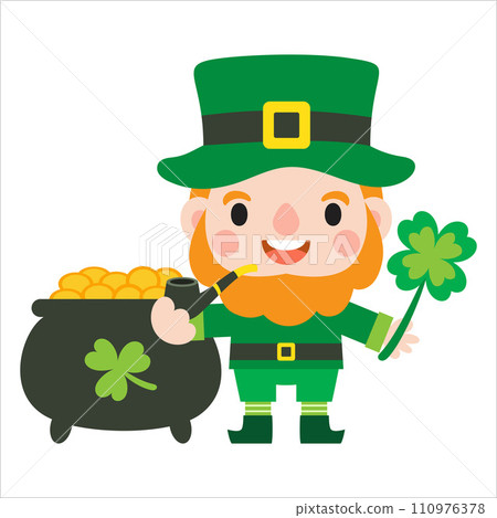 Happy Saint Patrick's Day Clipart, Kid patrick Happy Saint Patrick's Day Clipart, Kid patrick 110976378