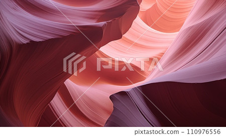 Limestone, shale and sandstone texture. Natural background. The winding walls Limestone, shale and sandstone texture. Natural background. The winding walls 110976556