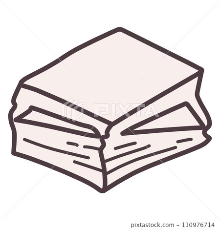 簡單變形手繪疊紙圖 110976714