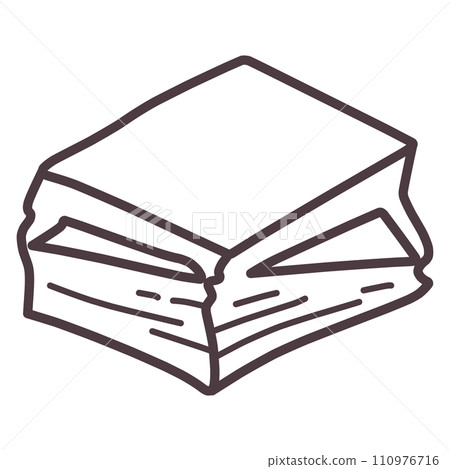 簡單變形手繪疊紙圖 110976716