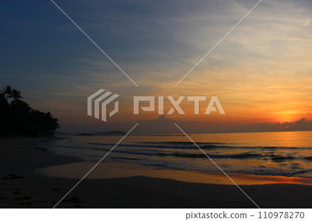 泰國蘇梅島查汶海灘 泰國蘇梅島查汶海灘 110978270