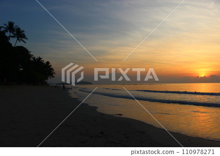 泰國蘇梅島查汶海灘 泰國蘇梅島查汶海灘 110978271