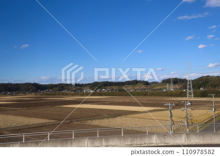 Vast green landscape with blue sky and animal wildlife Nov 30 2023 Vast green landscape with blue sky and animal wildlife Nov 30 2023 110978582