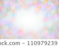 colorful ball bokeh background 110979239