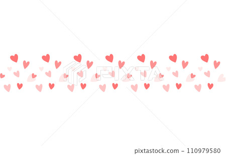 hearts valentine day border cute frame banner hearts valentine day border cute frame banner 110979580