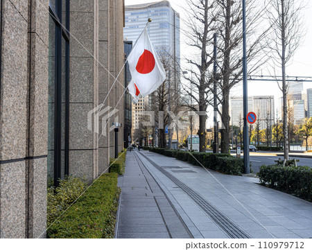 Japanese flag 110979712