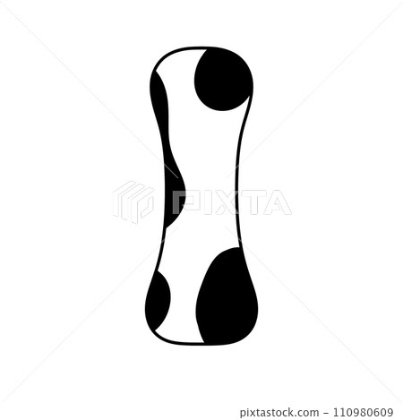 Cow spots letter Cow skin monogram Farm animal alphabet Cow spots letter Cow skin monogram Farm animal alphabet 110980609