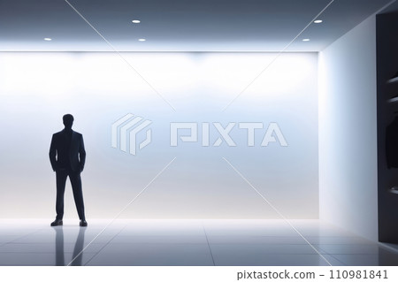 Person in search of workplace Person in search of workplace 110981841