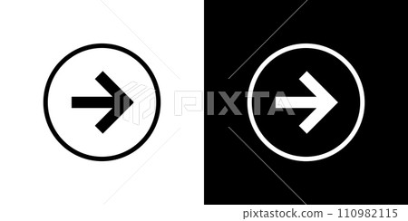 箭頭箭頭圖標 110982115