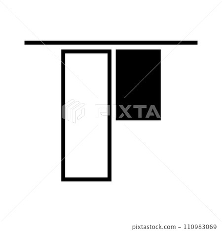 Alignment icons vector Alignment icons vector 110983069