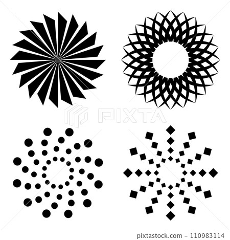 Circular Pattern icon 110983114