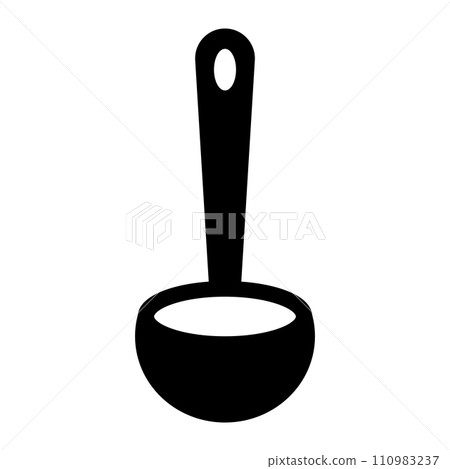 ladle icon vector 110983237