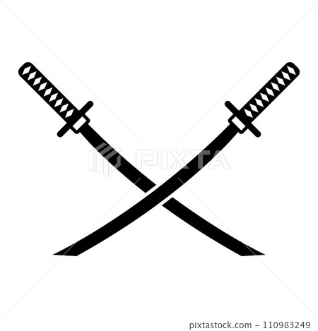 samurai sword icon samurai sword icon 110983249