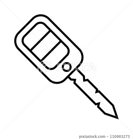 car key icon 110983273