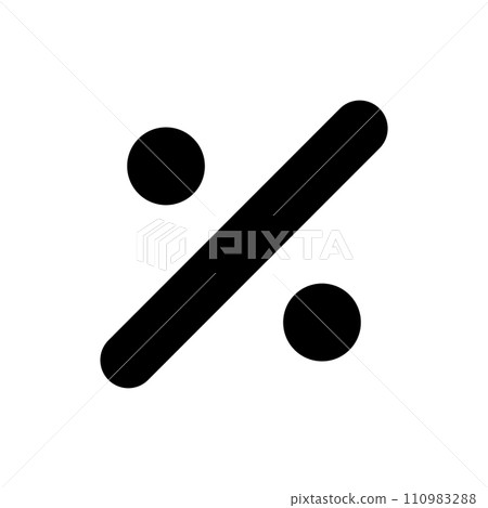 mathematical symbol vector 110983288
