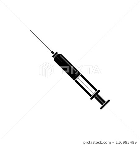 syringe vector icon syringe vector icon 110983489