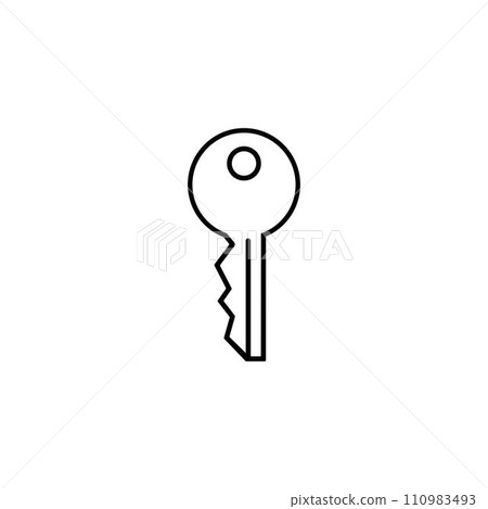 key ikon vector 110983493