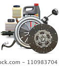 Vector Car Clutch System Diagnostic Concept 110983704