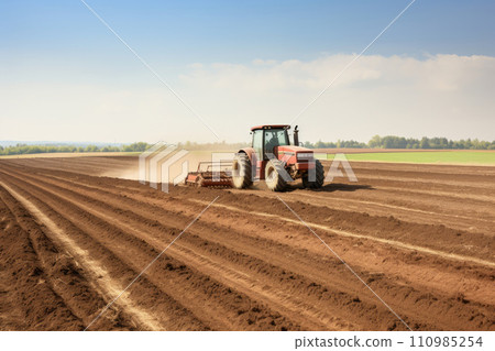 Tractor in the Field, Generative AI 110985254