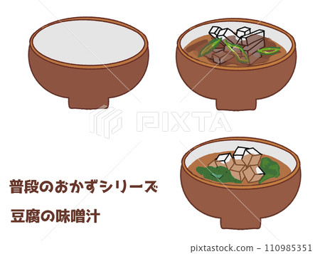 平常配菜系列豆腐味噌湯 平常配菜系列豆腐味噌湯 110985351
