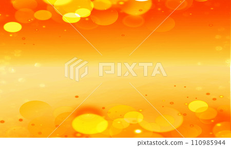 Orange bokeh background perfect for Party, Anniversary, Birthdays, Holiday, Free space for text 110985944