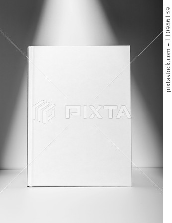Book cover mockup. Literature hardcover mock up for advertisement Book cover mockup. Literature hardcover mock up for advertisement 110986139